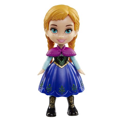 Anna walmart - Pose Anna and recreate your favorite moments any time and anywhere with Petite Adventure Anna Doll. Recreate favorite Anna moments from Disney’s Frozen 2. Anna is in her signature Outfit with removable skirt & boots. Includes Olaf comb to style Anna’s classic red hair! Anna doll has 5 points of articulation.